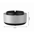 thumbnail image 4 of XEOVHV Smokeless Ashtrays for Cigarettes Indoor,2 in 1 Air fresh Multifunctional Negative Ion Air Fresher for Home,Office,Outdoor-Gray, 4 of 8