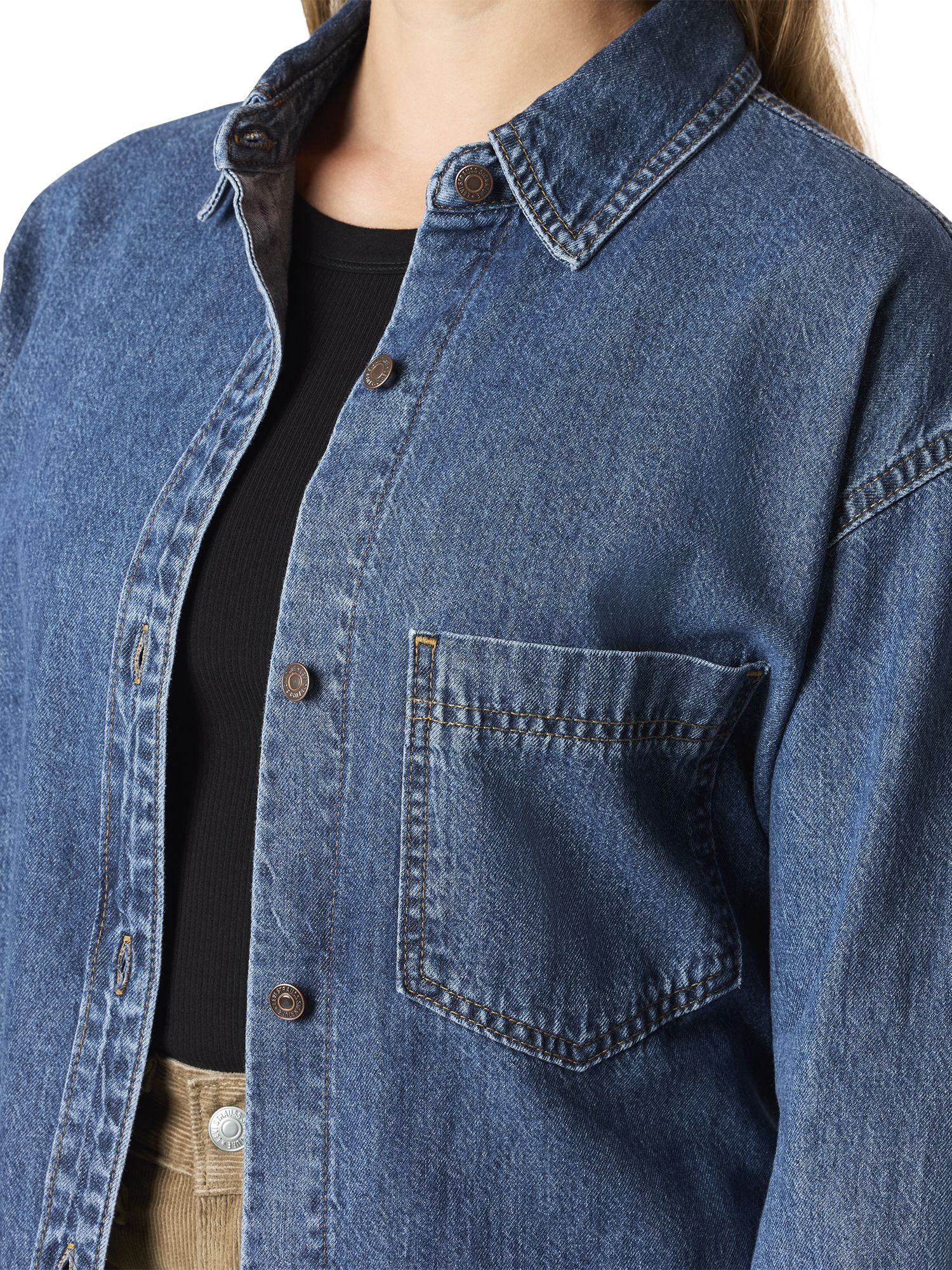 Levi Strauss Signature Women's Vintage Relaxed Denim Shirt