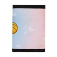 thumbnail image 3 of Psesaysky Polyester Fabric Toddler Wallet with Magic Sticker Zipper Closure, Basketball Trifold Pouch for Outdoor Sports, 3 of 7