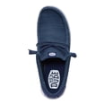 thumbnail image 3 of Zapatos casuales HEYDUDE Wally Stretch Navy, ligeros, 3 of 7