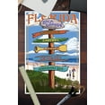thumbnail image 3 of Boca Grande, Florida, Sign Destinations (12x18 Wall Art Poster, Room Decor), 3 of 3