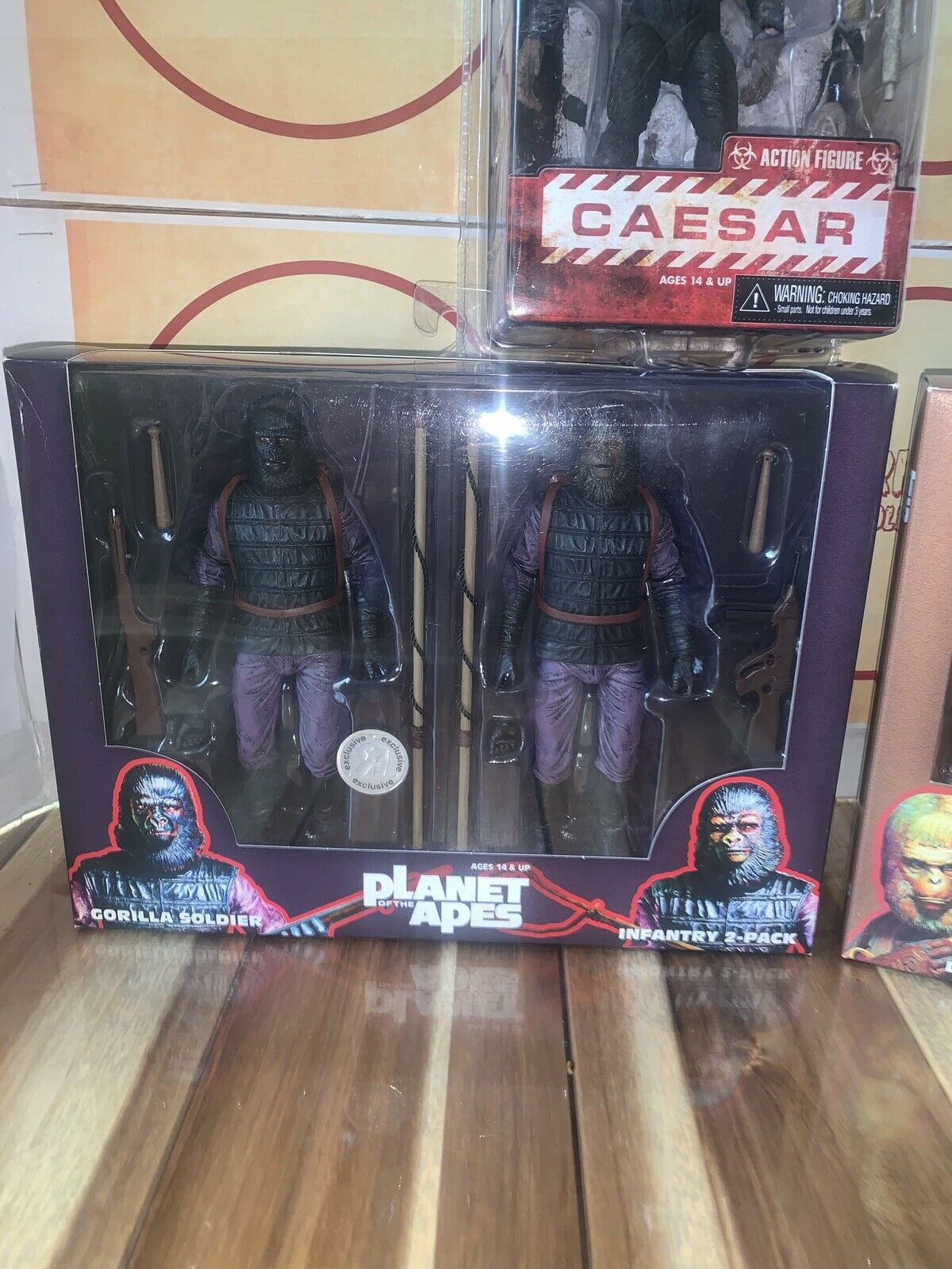 Planet of the Apes Series 01 Set of 3 Figures
