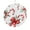 Pattern-3, variant on Snow At The Red Barn Ceramic Christmas Ornament Red Barn Custom 3" Ceramic 2025 Xmas Ornament Ceramic Ornament Xmas Tree Decor