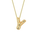 thumbnail image 2 of Balloons Alphabet Pendant Letter Copper Pendant Versatile Necklace, 2 of 2