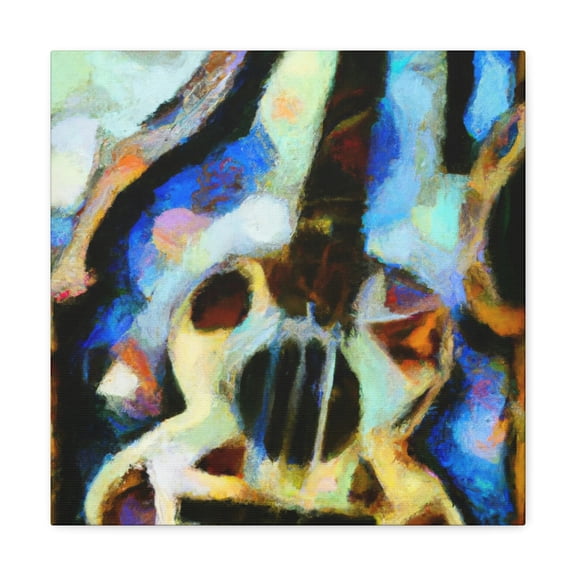 Mandolin at Midnight Melancholy - Canvas