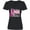 AB-Black, variant on Inktastic Breast Cancer Awareness We Wear Pink in October Women's V-Neck T-Shirt