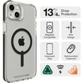thumbnail image 6 of ZAGG Gear4 Santa Cruz Snap MagSafe Compatible Clear w/ D3O iPhone 14 Plus, 6 of 21