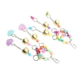 thumbnail image 1 of Bird Bells Toy, Climbing Safe Bite Resistance  Style Clear Sound Hanging  Bell Toy  For Conures For Budgie, 1 of 8