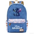 thumbnail image 1 of Mochila de lona con estampado 3D de Disney Stitch para niños y niñas, bolsas escolares de gran capacidad, mochila de viaje para estudiantes, 1 of 1