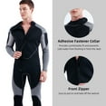thumbnail image 3 of Suit 3mm Neoprene Wetsuit For Men Front Zip Full Body Diving Suit For Snorkeling Surfing  Diving Swimming, 3 of 7