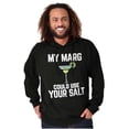 thumbnail image 5 of My Margarita Could Use Your Salt Hoodie Sweatshirt Women Men Brisco Brands X, 5 of 6