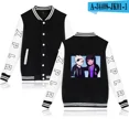 thumbnail image 4 of Zip Up Baseball Uniform Men's Jackets Streetwear Hip Hop Harajuku Sweatshirt XPLR Merch Hoodie Casual Sportswear, 4 of 6