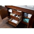 thumbnail image 2 of James Martin Furniture 147-114-5671-3OCAR 60 in. Brookfield Country Oak Double Bathroom Vanity with 3 cm Carrara White Top & Oval Sink, 2 of 7