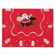 thumbnail image 2 of Mantel navideño BuyWeek rojo con Papá Noel 178 x 38 cm, 2 of 11