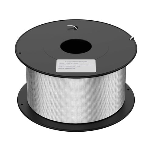500 Meter Electric Fence Wire 1640FT 14 Gauge Garden Aluminum Magnesium Alloy Wire High Conductivity & Durability  for Horse Cattle