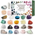 thumbnail image 1 of Calendario de cuenta atrás: minerales, piedras preciosas y cristales de 24 días, calendario de Adviento con 24 piedras preciosas para abrir cada día para niños y adultos, 1 of 5