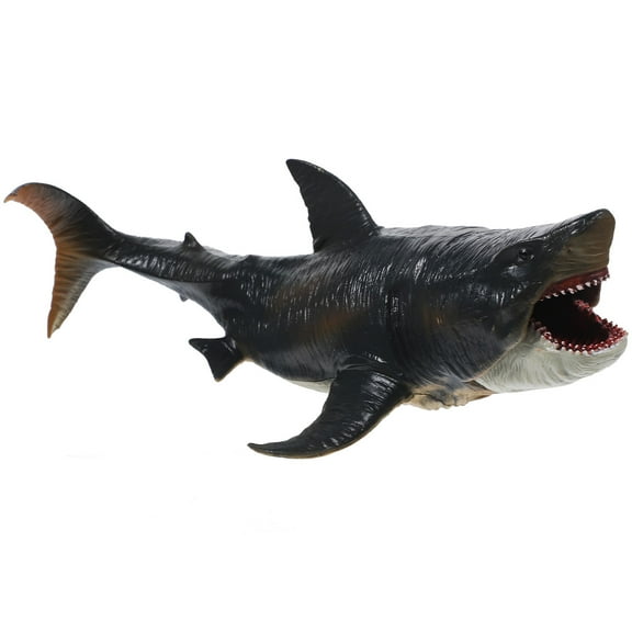 OUNONA Sea Creature Animal Figure Plastic Ocean Animal Figurine Vivid Shark Decoration