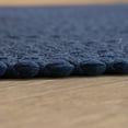 thumbnail image 4 of Lorie Country Navy Braided Area Rug 2' x 6' Runner, 4 of 5