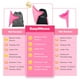 thumbnail image 2 of Easy Home Silicona Mujer Urination Funnel, Taza de Viaje Portátil para Senderismo, Pink EUD408, 2 of 8