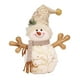 thumbnail image 5 of Muñeco de nieve navideño de peluche corto para el hogar, habitación infantil, fiesta 15cmx22cmx38cm, 5 of 9