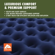 Ozark Trail King 10 inch Inflatable Air Mattress, Blow up Mattress Without Pump