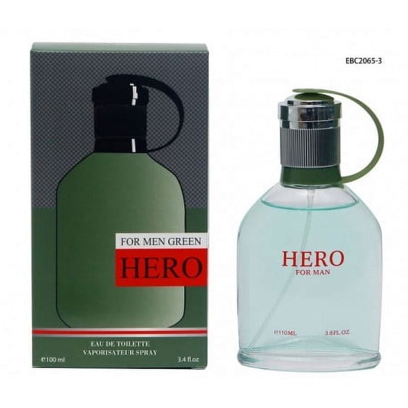 Men's Perfume, HERO Inspired By HUGO00  Bose Men, 3.4 fl oz