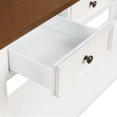 thumbnail image 7 of 63"Console Table with 4 Drawers and 1 Bottom Shelf,Entryway Table Sideboard Hallway Console Table Farmhouse Wood Sofa Table for LivingRoom Entryway Hallway,Long Sofa Table,Easy Assembly,Antique White, 7 of 7