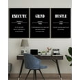thumbnail image 5 of SHENIFY 24x36in3pcs Black Framed Black Inspirational Wall Art letter Decor Bedroom Prints Ready To Hang for Bedroom, 5 of 7
