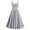 Gray, variant on Gothic Clothes for Women Halloween Corset Waist Square Neck Midi Dress Vintage Punk Party Costume Retro Elegant Evening Gown