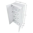 thumbnail image 3 of Manhattan Comfort Hopkins Storage Closet 3.0 from Engineered Wood in White, 3 of 8