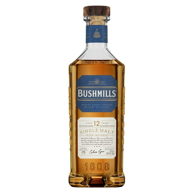 Whiskey Bushmills 12 años 750 ml