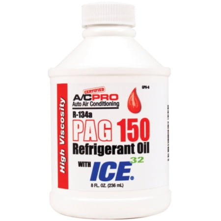 Interdynamics Certified A C Pro R 134a Pag 46 Refrigerant Oil With Ice 32 8 Fl Oz Walmart Com