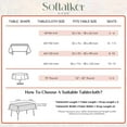 thumbnail image 5 of Fall Tablecloths Rectangle, Thanksgiving Table Cloths Autumn Harvest Maple Leaf Farmhouse Table Covers for Party Picnic Dinner Decor (60 x 84 Inch), 5 of 6