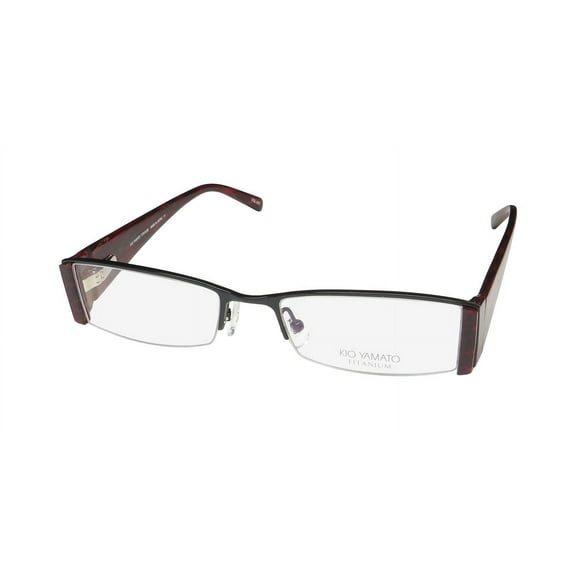 KIO YAMATO KT-287U TITANIUM MADE IN JAPAN EXCLUSIVE SLEEK EYEGLASS FRAME/GLASSES