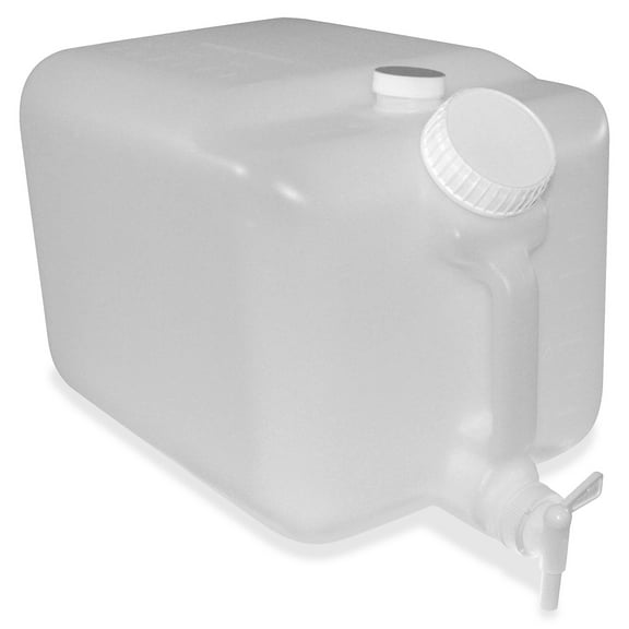 Impact Products 5-gallon E-z Fill Container Translucent - For Chemical.