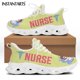 thumbnail image 1 of Zapatillas de plataforma para enfermera, gran oferta , transpirables, con cordones de malla, cómodas, para correr, 1 of 6
