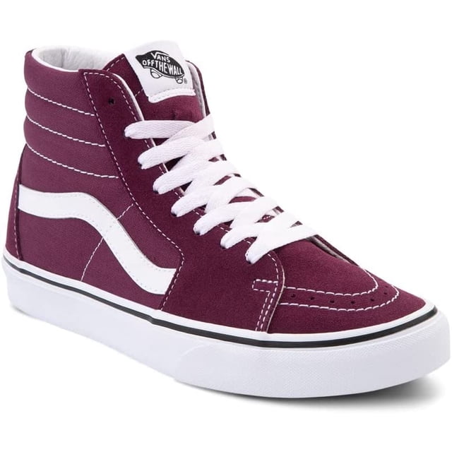 27.0 cmVino uvaSk8-Hi Unisex Casual High-Top Skate Shoes, Comfortable and Durable in Signature Waffle Rubber Sole