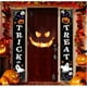 thumbnail image 2 of Decoraciones de Halloween Banner interior al aire libre, truco o trato y feliz Halloween Bienvenido colgante cartel de porche bruja para decoración de puerta delantera exterior hogar fiesta patio jardín fiesta suministros brillar Electrónica, 2 of 4
