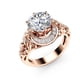 thumbnail image 1 of Fiudx Accesorios de Joyería para Bodas, Anillos de Circonita para Mujer, Anillos de Compromiso, 1 of 2