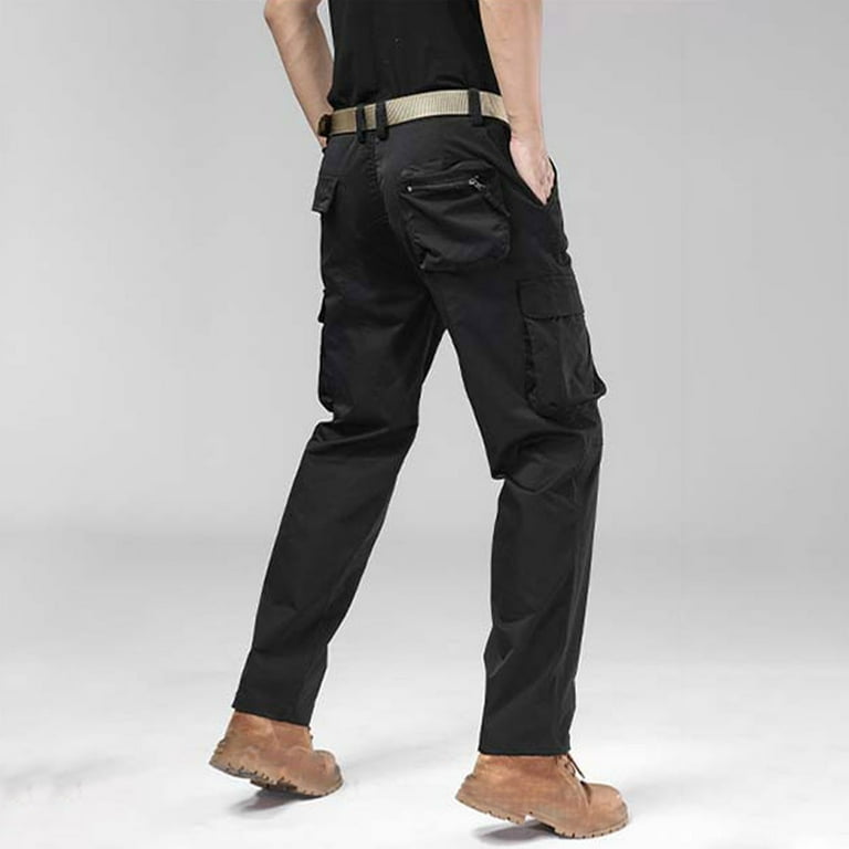 zfhfof Cargo Pants for Men Multi Pockets Work Pants Lightweight