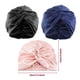 thumbnail image 2 of Minnieouse Gorro de dormir elástico de doble capa para mujer Sombreros Azul oscuro Minnieouse AP012622-02, 2 of 6