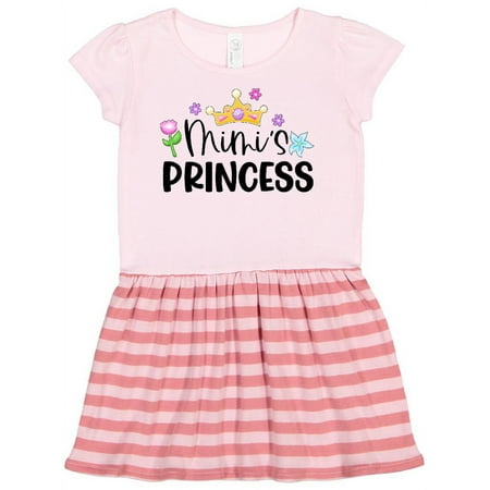 

Inktastic Mimi s Princess Crown and Flowers Gift Toddler Girl Dress