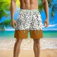 thumbnail image 1 of WILLBEST Bañador de Playa para Hombre, Cómodo, Holgado, Informal, de Verano, con Estampado Elegante para Actividades Al Aire Libre., 1 of 3