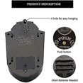 thumbnail image 4 of One Eye Animated Doorbell with Spooky Sounds, Kids Activity, Halloween Party (Black), 4 of 5