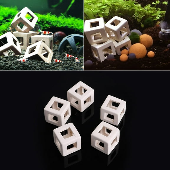 Shrimp Small Fish Ceramic Home Shelter Cave Breeding For Aquarium Fish-Tank