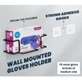thumbnail image 2 of Soporte para guantes desechables de látex alpino montado en la pared, 2 of 7