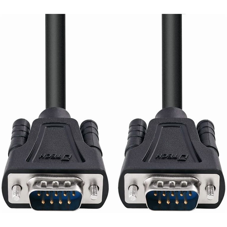 NDIUG-15ft DB9 Serial Cable COM Port Male to Male RS232 Straight ...