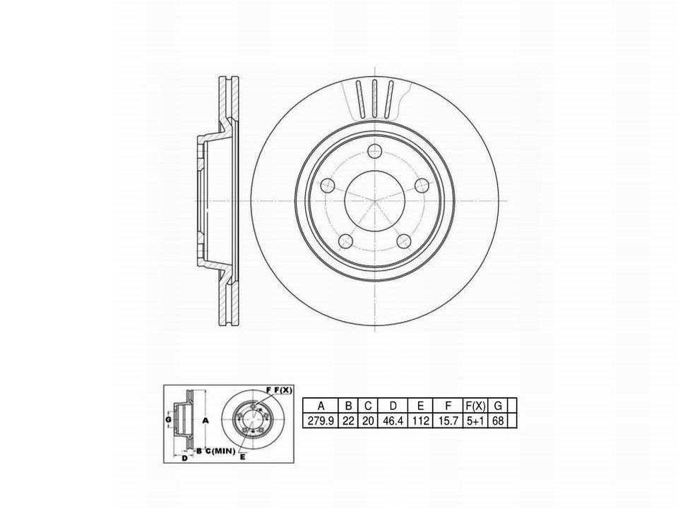 UltraHC Coated High Carbon Brake Rotor, Front/Rear UR006250