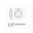 thumbnail image 4 of Winstop Brake Rotor, Front WS232858, Audi A8 Quattro 2003-2001, 4 of 4