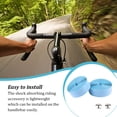 thumbnail image 4 of Cinta para manillar de bicicleta Naiovety Antideslizante Azul claro, 4 of 6